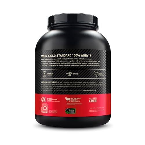 Optimum Nutrition Gold Standard 100% Whey Protein Powder, Strawberries & Cream Optimum Nutrition uk supplements