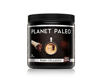 Planet Paleo Pure Collagen Keto Coffee with MCT Powder Planet Paleo uk supplements
