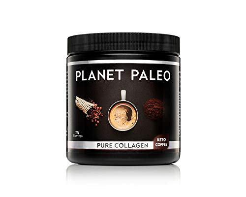 Planet Paleo Pure Collagen Keto Coffee with MCT Powder Planet Paleo uk supplements