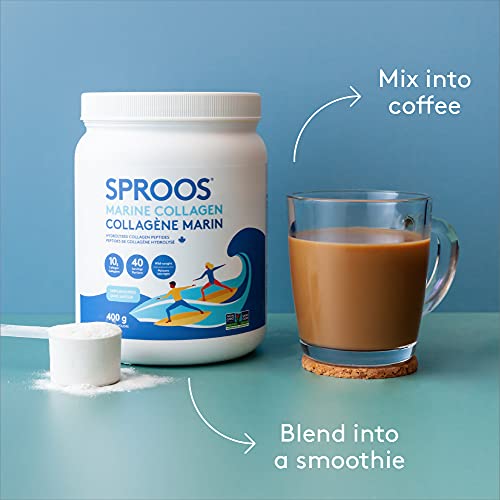 SPROOS - Marine Collagen - Beverage Powder - Hydrolised Collagen Peptides SPROOS uk supplements