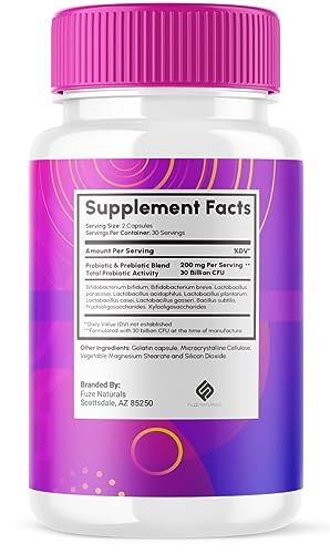 Probiotics for Women Vaginal Probiotic PH Balance Pills for Digestive Enzymes Health Fuze Naturals uk supplements