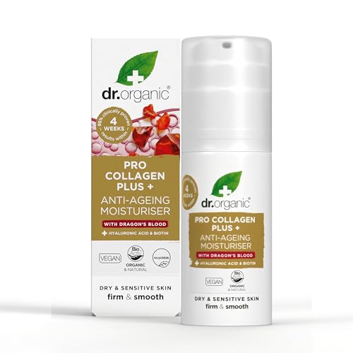 Dr Organic, Organic Pro Collagen with Dragons Blood, Natural, Vegan, Cruelty Free, Paraben & SLS Free, 50ml DR ORGANIC uk supplements