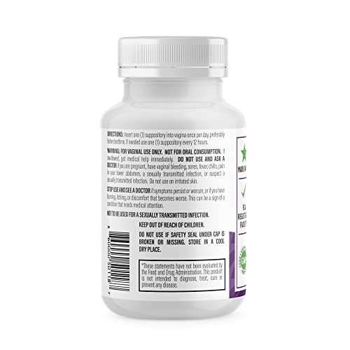 NewLife Naturals Boric Acid Suppositories for Women - 600mg NewLife Naturals uk supplements