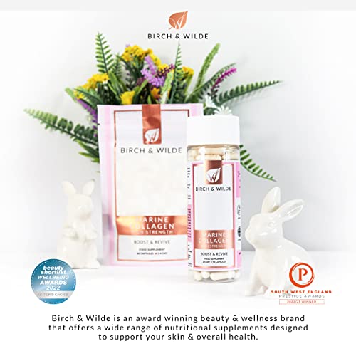 Birch & Wilde Marine Collagen Peptides for Beautiful Skin & Hair and Stronger Bones & Joints BIRCH & WILDE uk supplements