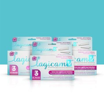 Lagicam Vaginal Yeast Infection, Antifungal 3 Day Miconazole Nitrate Treatment Cream LAGICAM V uk supplements