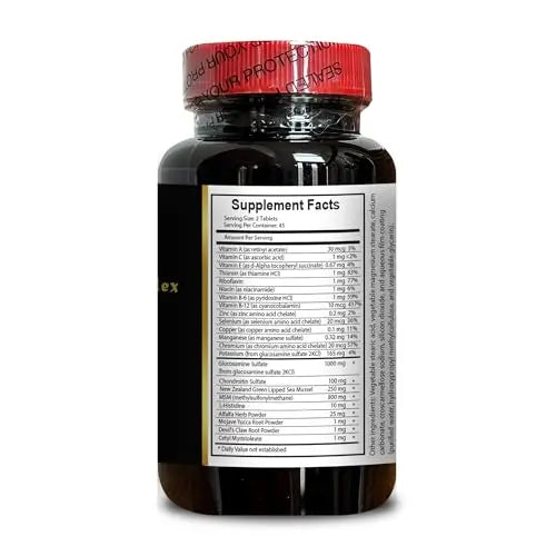 Joint Matrix PRO Natural Complex - Support Muscle Recovery, Full Joint Support, Flexibility Supplements, Natural Muscle Support - 2 Bottles 180 Tablets OLANTA TRADE SOLUTION uk supplements