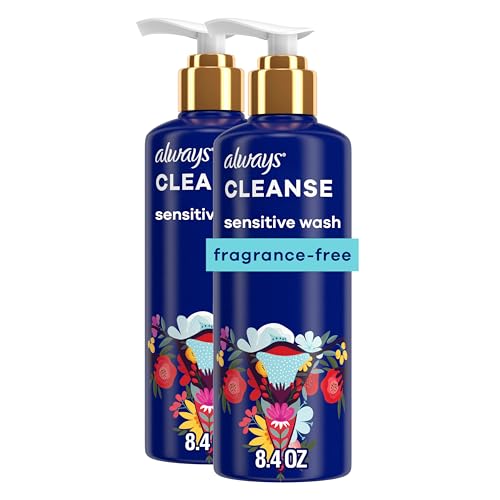 Always Cleanse Feminine Intimate Wash For Women, Ph Balanced For Sensitive Skin, Fragrance-Free Always uk supplements
