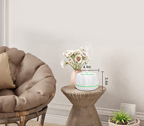 SEEDSEEL 300ML Essential Oil Diffuser, Remote Control Cool Mist Air Aromatherapy Diffuser SEEDSEEL uk supplements