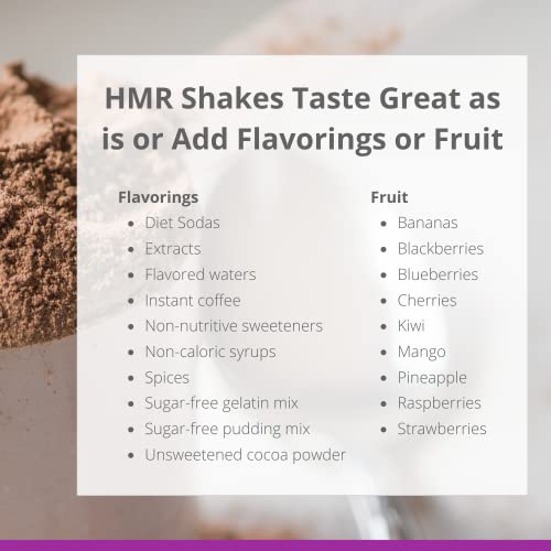 HMR "Classic" 800 Shake Meal Replacement Mix | Chocolate Shake Powder to Support Healthy HMR uk supplements