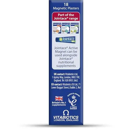 Vitabiotics Jointace Active Magnet - 18 Magnets Jointace uk supplements