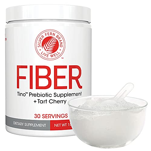 Tino Natural Gluten Free Prebiotic Fiber Supplement - with Tart Cherry Extract & Polycan Silver Fern uk supplements
