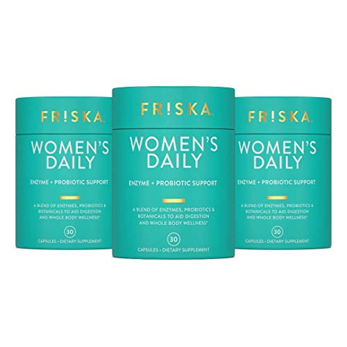 FRISKA Women’s Daily Digestive Enzyme and Probiotics Supplement, Advanced FR!SKA uk supplements