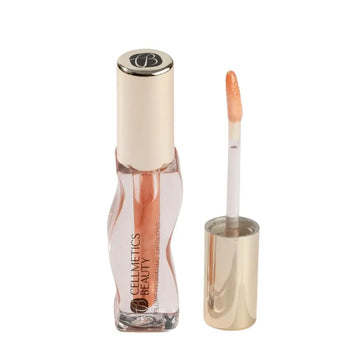 Cellmetics Hydrating & Plumping Lip Gloss for Women | Haven (1) | Non sticky, Shiny & Tinted Lip Gloss | Plump Ultra-Glossy Lipstick, Silky-Soft Shine, Nourishing, Vitamin-E Enriched Lipgloss CELLMETICS BEAUTY uk supplements