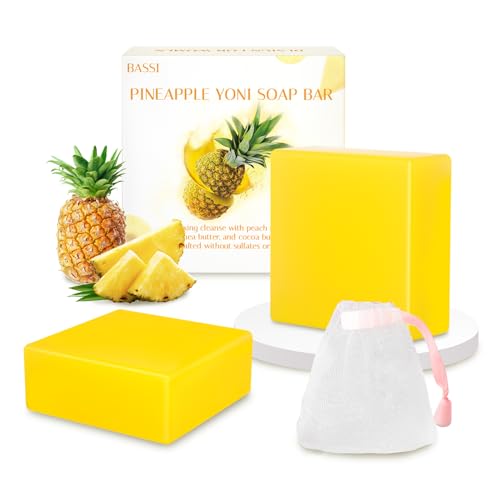 2 PCS Yoni Soap Bars Feminine Wash, 100% Natural Organic Yoni Bar Soap for Women Ph Balance Yoni BASSI uk supplements