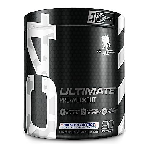 Cellucor C4 Ultimate x WWP Pre Workout Powder Mango Foxtrot - Sugar Free Preworkou Cellucor uk supplements