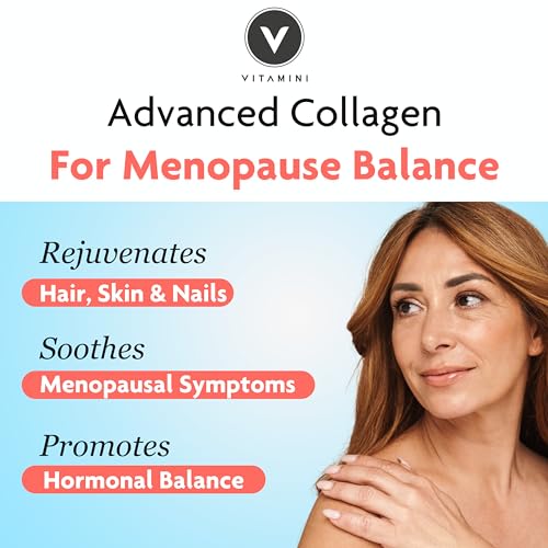 Premium Advanced Collagen Capsules for Menopause and Perimenopause V Vitamini uk supplements