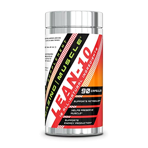 Amazing Muscle Lean 10 Burner - 90 Capsules - 30 Servings - Helps to Preserve Muscle Amazing Nutrition uk supplements