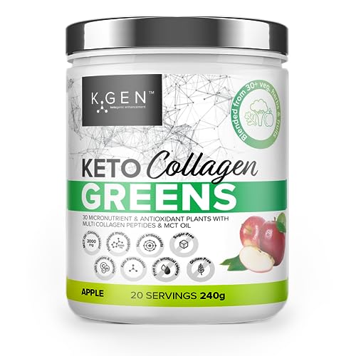 K-GEN™ Keto Greens Collagen Powder Superfood Micronutrient & Anti-oxidant Blend K GEN ketogenic enhancement uk supplements