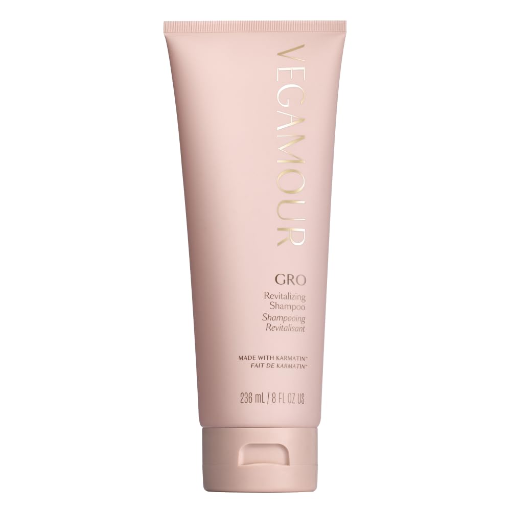 VEGAMOUR GRO Revitalizing Shampoo, Support Thicker, Fuller Looking Hair, Shampoo Formulated Without Sulfates for Thinning Hair with Vegan Keratin, Natural Citrus Scent (8 fl. oz.) VEGAMOUR uk supplements