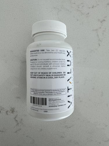 VITALUX || Premium Night Time Fat Burner || Suppress Appetite, Maximize Fat Loss EPN Supplements uk supplements