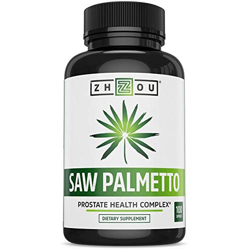 Zhou Nutrition Saw Palmetto Extract 500 mg, Prostate Health, Urinary Tract Support, DHT Zhou Nutrition uk supplements
