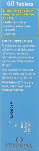 Vitabiotics Ultra Magnesium Tablets, Pack of 60 Vitabiotics Ultra uk supplements