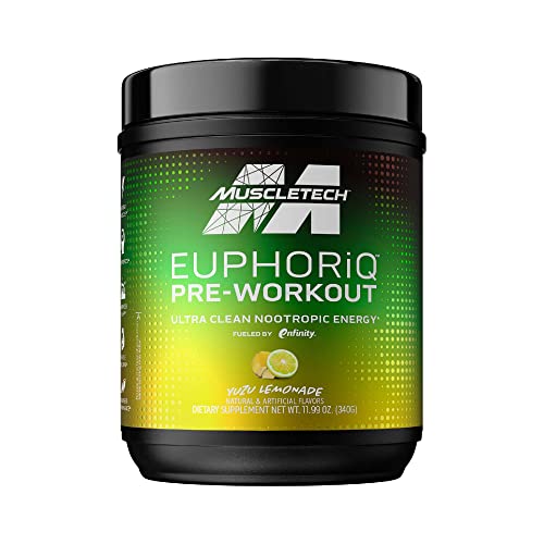 MuscleTech Pre Workout Powder EuphoriQ PreWorkout Smart Pre Workout Powder MuscleTech uk supplements