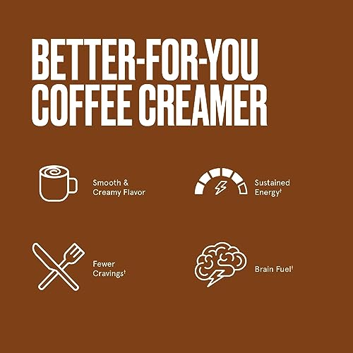 Bulletproof Hazelnut Creamer, 14.8 Ounces, Keto Coffee Creamer with MCT Oil and Grass Bulletproof uk supplements