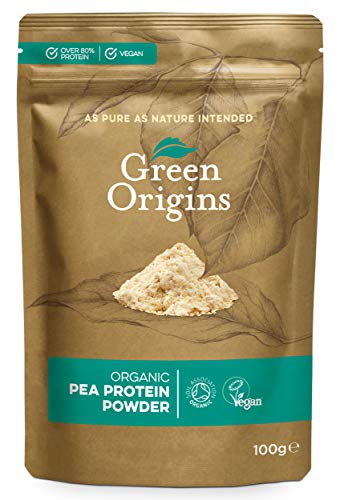 Green Origins Organic Pea Protein Powder 100g Green Origins uk supplements