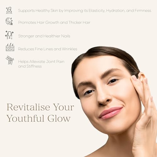 Pure Hydrolysed Marine Collagen Capsules 2400mg - Collagen Tablets High Strength Collagen Nature's Selection uk supplements
