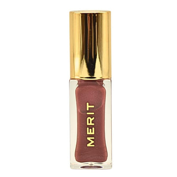 Merit Shade Slick Hydrating Tinted Lip Oil – Twin Set Mauve | Vegan Lip Gloss with Rosehip, Shea & Jojoba Oils for Moisturizing High-Shine Color Merit uk supplements