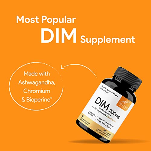 Sandhu's DIM Supplement 200 mg -60 Capsules - Diindolymethane with Ashwagandha Sandhu's uk supplements