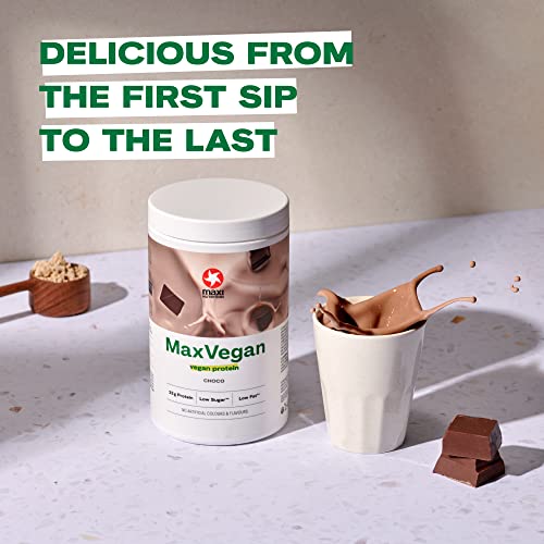 MaxiNutrition - MaxVegan Protein Powder, Chocolate - Plant Based Protein Food Supplement MaxiNutrition uk supplements