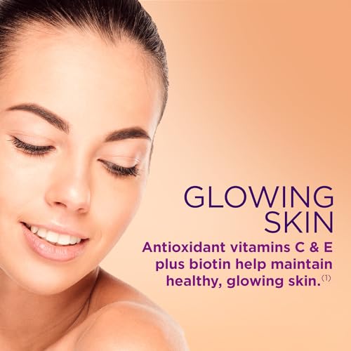 Nature's Bounty Optimal Solutions Hair, Skin & Nails with Biotin and Collagen, Citrus-Flavored Nature's Bounty uk supplements