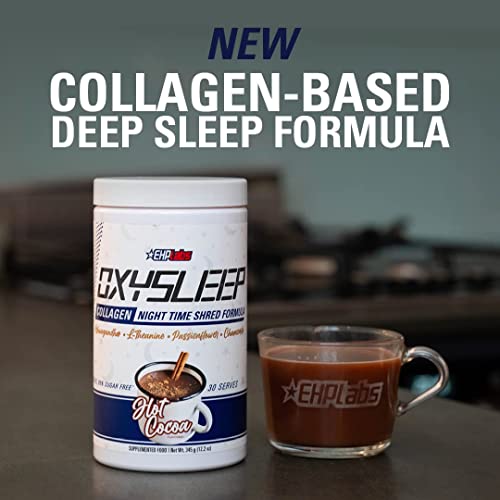 EHP Labs OxySleep Collagen Peptides Powder Night Time Shred - Promotes Deep Sleep EHP Labs uk supplements
