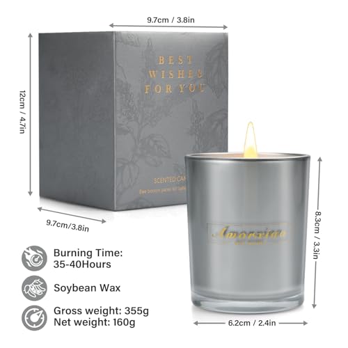 6 Pack Candles Clearance, Large Scented Candles, Candles for Home Scented, 35oz 250 Hour Long VSAFHZ uk supplements
