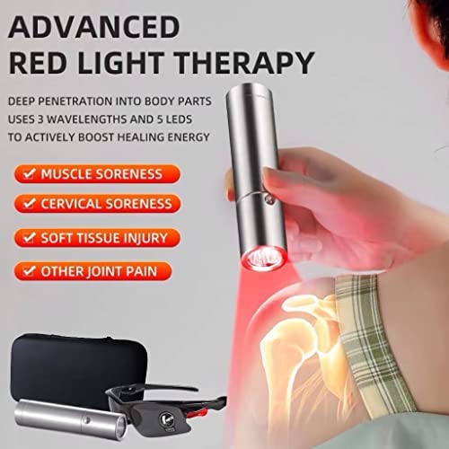 Infrared Light Therapy Wand for Powerful Infrared Light Therapy Red Light，grey-sdt-11 ApuroexRed uk supplements