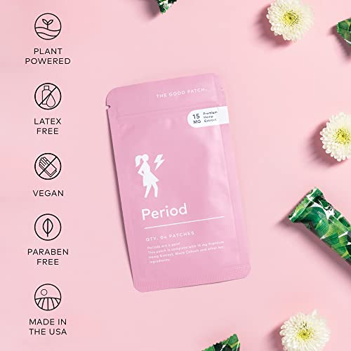 The Good Patch Menstrual and Period Support - Sustained Release Plant Powered Period Patch The Good Patch uk supplements