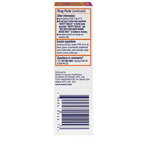 Concentrated Motrin Aspirin, 0.5 Fluid Ounce Motrin uk supplements