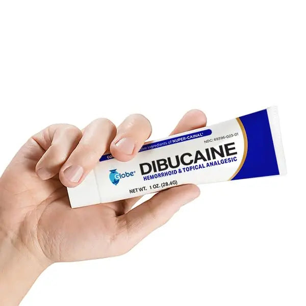(3 Pack) Globe Dibucaine 1% Hemorrhoid Treatment Ointment - 1 Oz Rapid Numbing Relief, Hemorrhoid Treatment from Itch and Burn Globe uk supplements