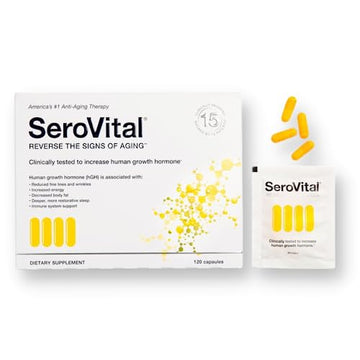 Sero-Vital Renewal Complex - Reverse The Signs of Aging - Clinically Tested to Increase Human Growth Serovital uk supplements