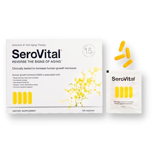 Sero-Vital Renewal Complex - Reverse The Signs of Aging - Clinically Tested to Increase Human Growth Serovital uk supplements