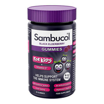 SAMBUCOL KIDS GUMMIES 30'S, 30 Count (Pack of 1) Sambucol uk supplements