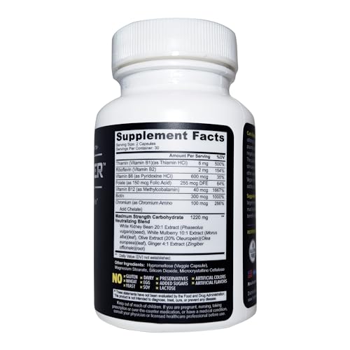 Carb Stopper Extreme (3 Bottles Maximum Strength, Natural Carbohydrate and Starch Carb Stopper Extreme uk supplements