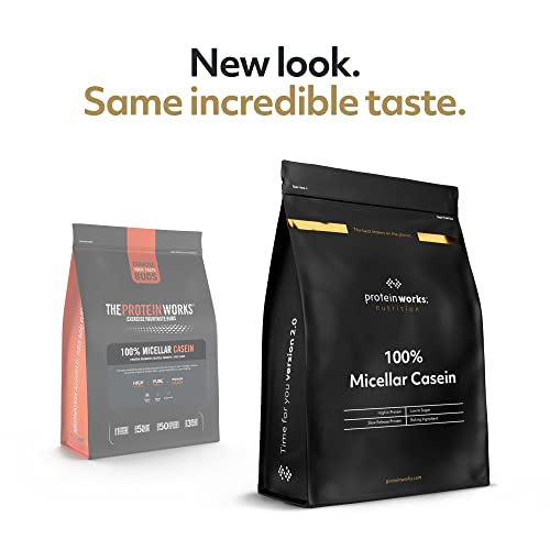 Protein Works 100% Micellar Casein Protein Powder | Slow Release Protein Shake | Amino Acids Protein Works uk supplements