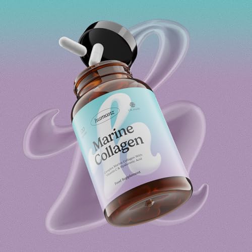 Humanz Collagen Capsules - Marine Collagen with Vitamin C - Collagen Supplements for Women & Men Humanz uk supplements