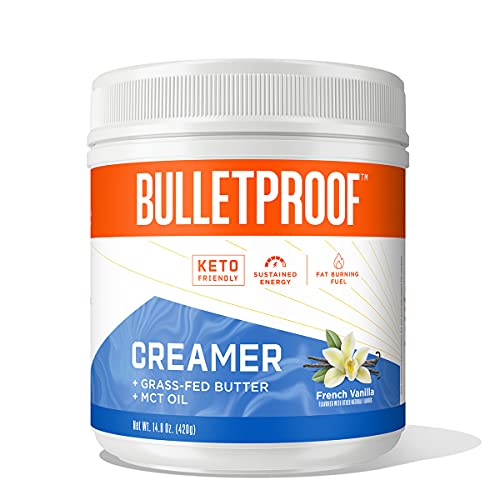 Bulletproof French Vanilla Creamer, 14.8 Ounces, Keto Coffee Creamer with MCT Oil Bulletproof uk supplements