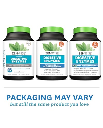 Zenwise Digestive Enzymes - Probiotic Multi Enzyme with Probiotics 180 Ct Zenwise Health uk supplements