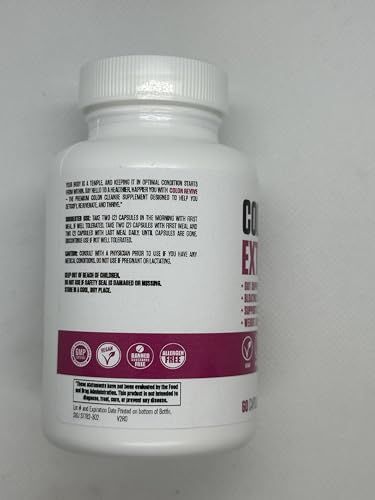 Colon Revive Extra Strength | #1 Rated Colon Cleanse & Detox Supplement | Digestive Support EPN Supplements uk supplements