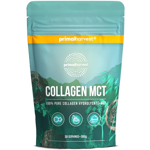 Collagen MCT by Primal Harvest - Powder Supplement with Type I and III Primal Harvest uk supplements